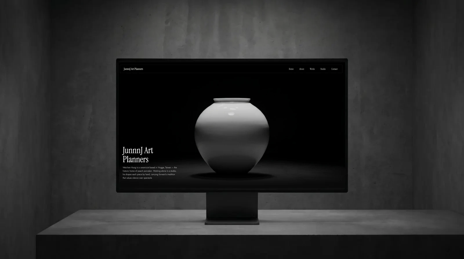 Art Display Website